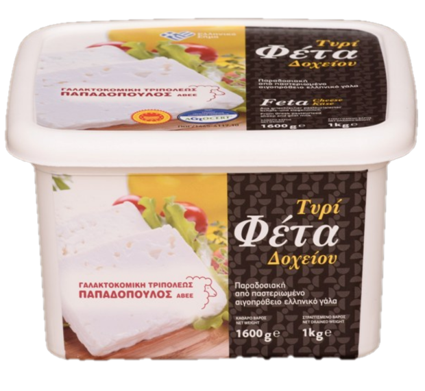 Φέτα Δοχείου ΠΟΠ 1kg