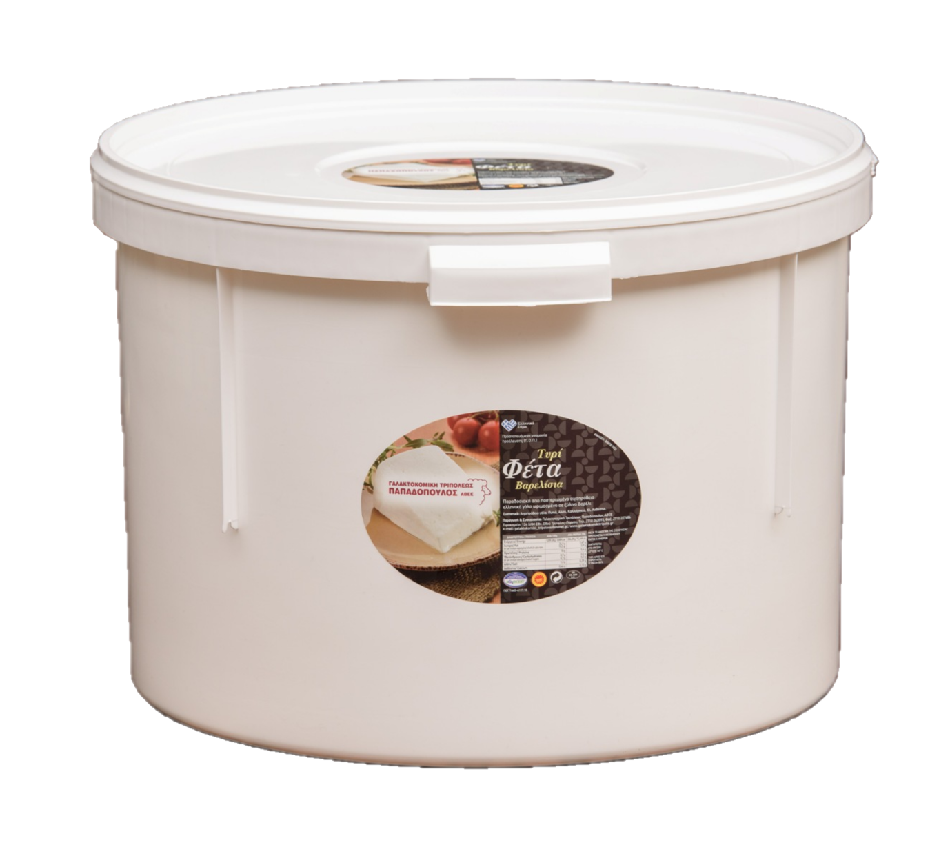 Βαρελίσια Φέτα ΠΟΠ 30kg Βαρελίσια Φέτα ΠΟΠ 30kg