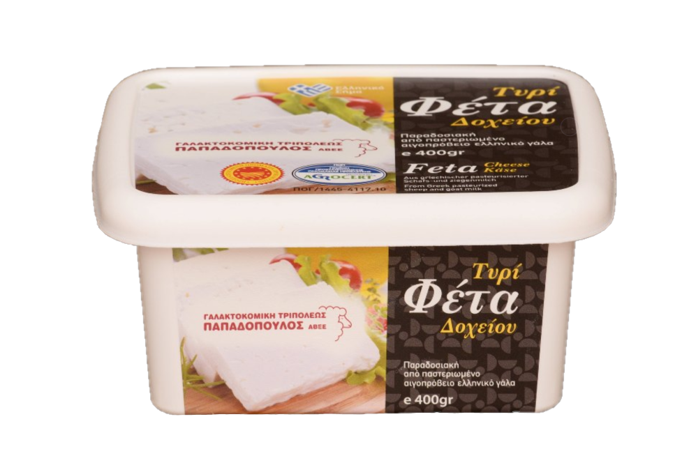 Φέτα Δοχείου ΠΟΠ 400gr