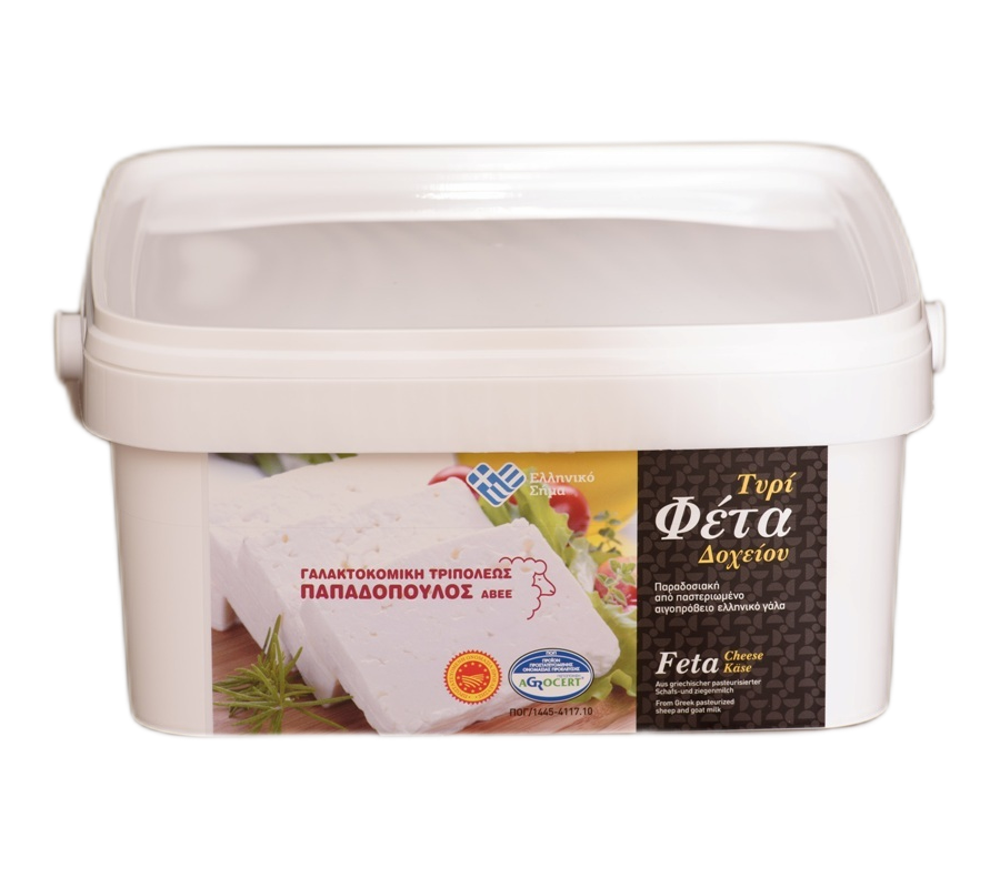 Φέτα Δοχείου ΠΟΠ